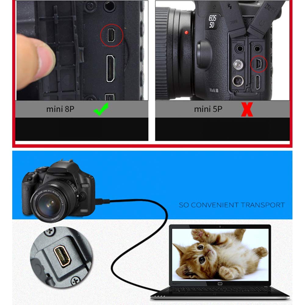 Amazon.com: Guy-Tech USB Cable Cord for Fuji FINEPIX Z10FD Z20FD